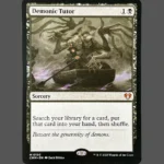 Demonic Tutor Holo MTG Proxy | Commander Masters