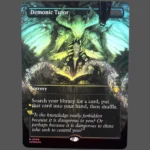 Demonic Tutor Foil MTG Proxy | Commander Legends