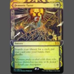 Demonic Tutor Foil MTG Proxy | Streets of New Capenna