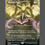 Demonic Tutor Holo MTG Proxy | Commander Masters