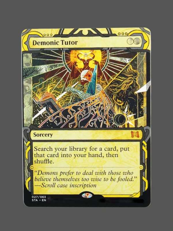 Demonic Tutor Holo MTG Proxy | Streets of New Capenna
