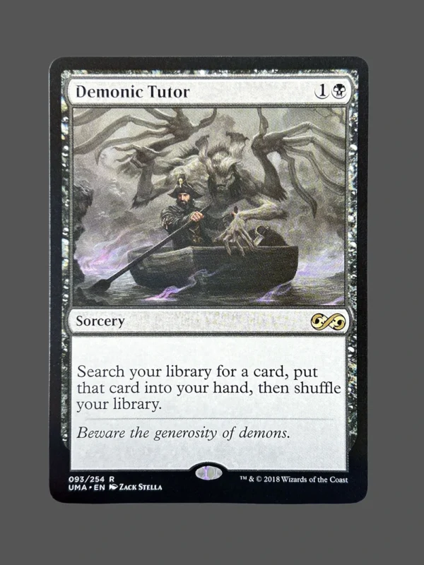 Demonic Tutor Holo MTG Proxy | Ultimate Masters