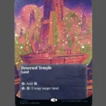 Deserted Temple Galaxy Foil MTG Proxy | CMB