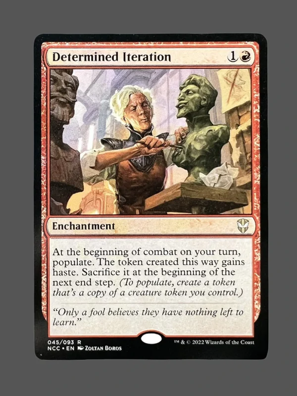 Determined Iteration Holo MTG Proxy | New Capenna