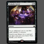 Diabolic Intent Holo MTG Proxy | Battlebond