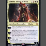 Dihada, Binder of Wills Holo MTG Proxy | Dominaria United