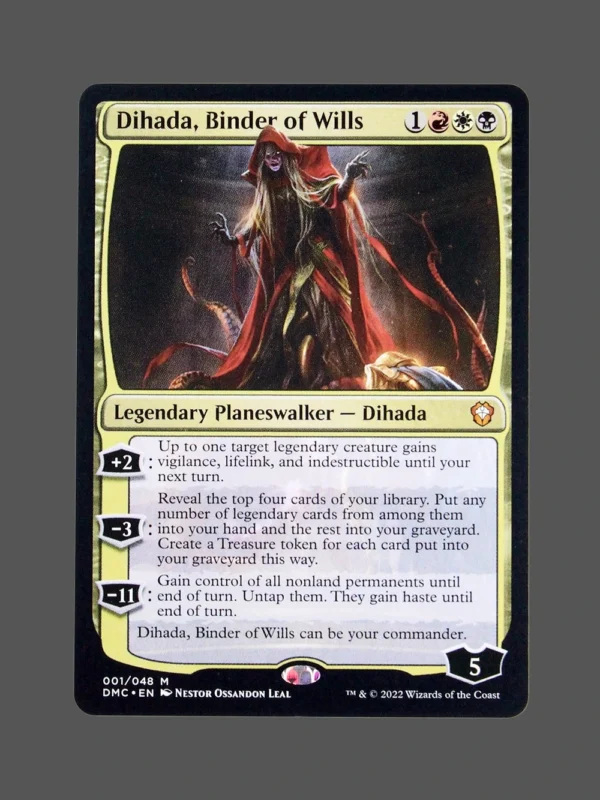 Dihada, Binder of Wills Holo MTG Proxy | Dominaria United