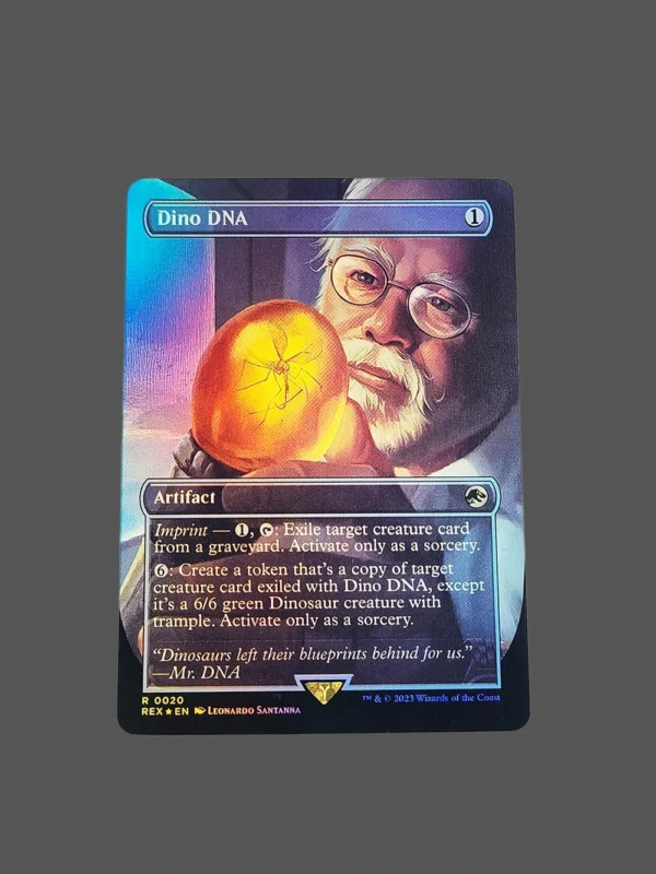 Dino DNA Foil MTG Proxy | Rivals of Ixalan