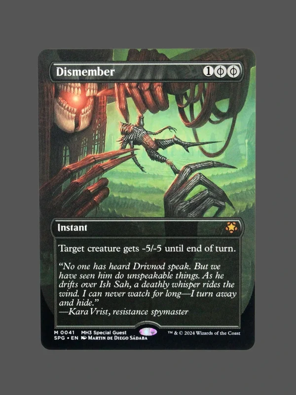 Dismember Holo MTG Proxy | March of the Machine