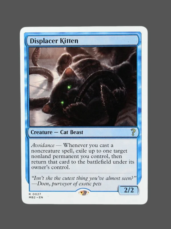 Displacer Kitten Holo MTG Proxy | Modern Horizons 2