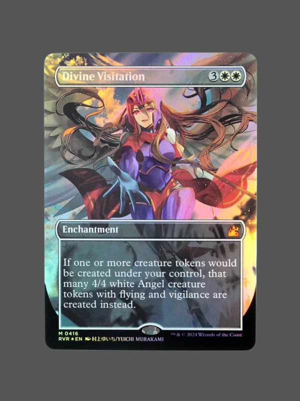 Divine Visitation Foil MTG Proxy | Rivals of Ixalan