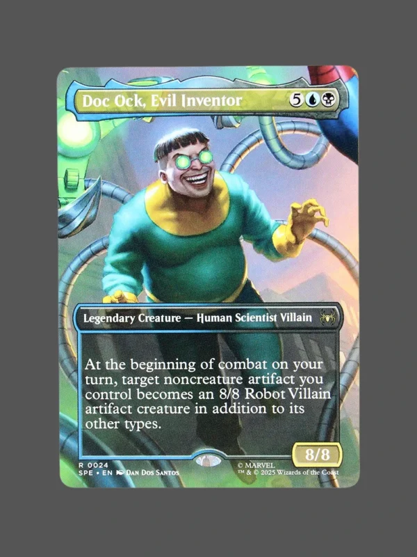 Doc Ock, Evil Inventor Holo MTG Proxy | Secret Wars