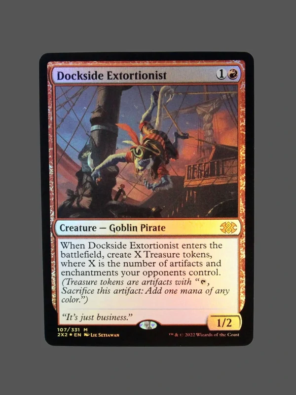 Dockside Extortionist Foil MTG Proxy | Streets of New Capenna