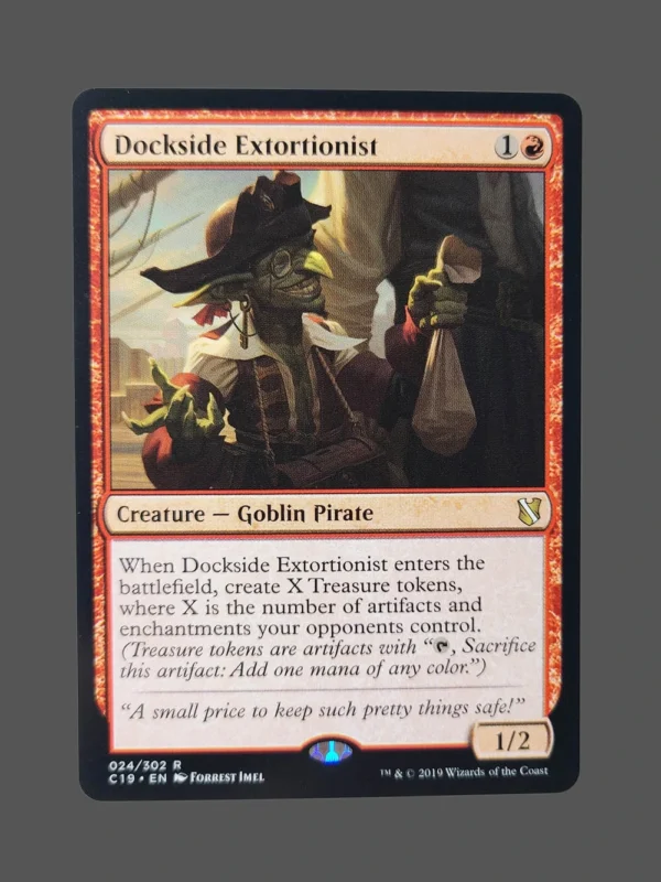 Dockside Extortionist Holo MTG Proxy | Core Set 2019