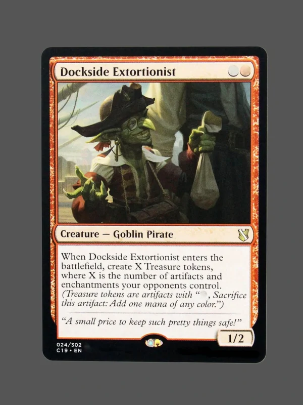 Dockside Extortionist Holo MTG Proxy | Core Set 2019