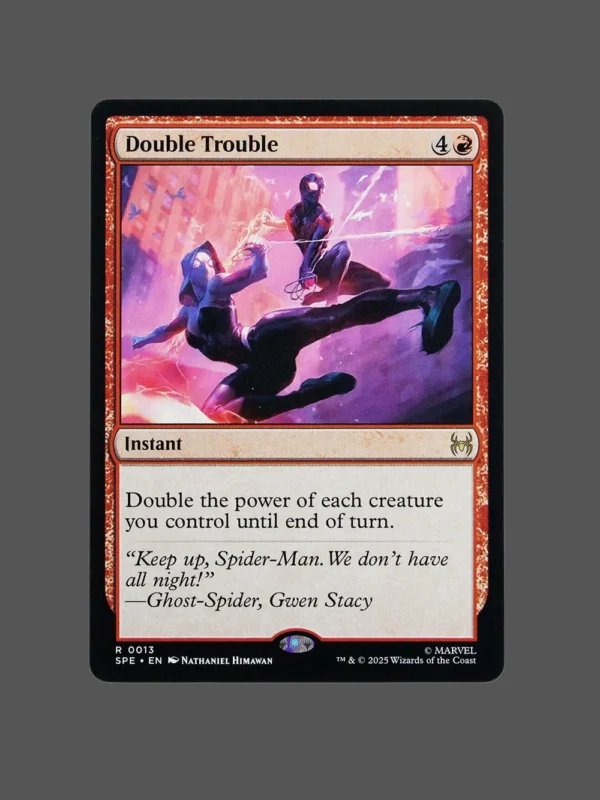 Double Trouble Holo MTG Proxy | Secret Lair