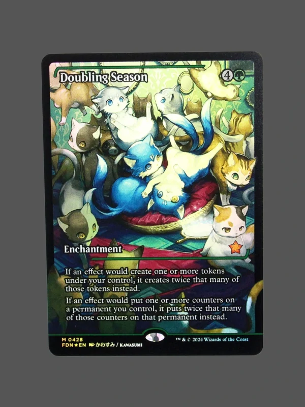 Doubling Season Foil MTG Proxy | Forgotten Dust