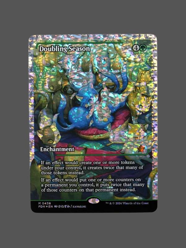 Doubling Season Fracture Foil MTG Proxy | FDN
