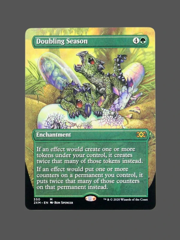 Doubling Season Holo MTG Proxy | Double Masters 2020