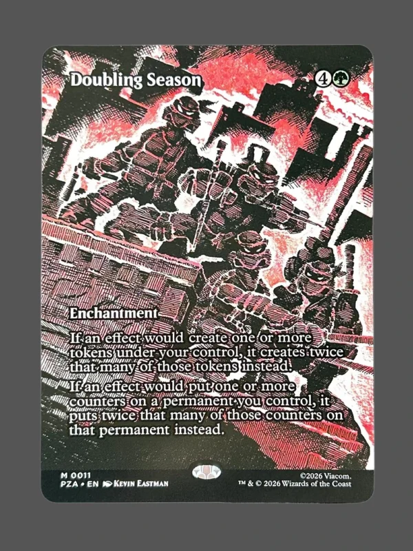 Doubling Season Holo MTG Proxy | Magic: The Gathering