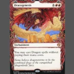 Dracogenesis Holo MTG Proxy | The Lost Caverns of Ixalan