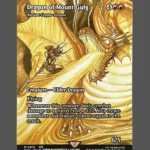 Dragon of Mount Gulg Holo MTG Proxy | Foundations