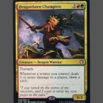 Dragonborn Champion Holo MTG Proxy | Adventures in the Forgotten Realms