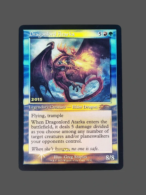 Dragonlord Atarka Foil MTG Proxy | Phyrexia: All Will Be One