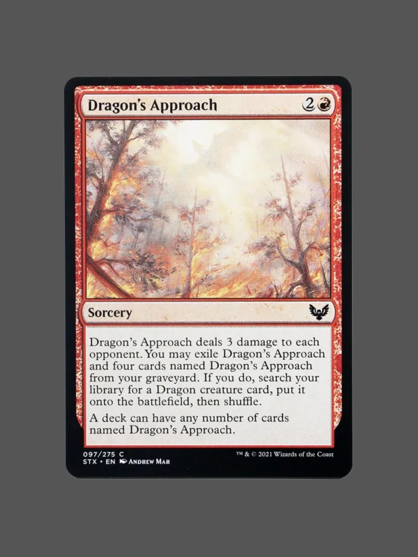 Dragon's Approach Regular MTG Proxy | Strixhaven