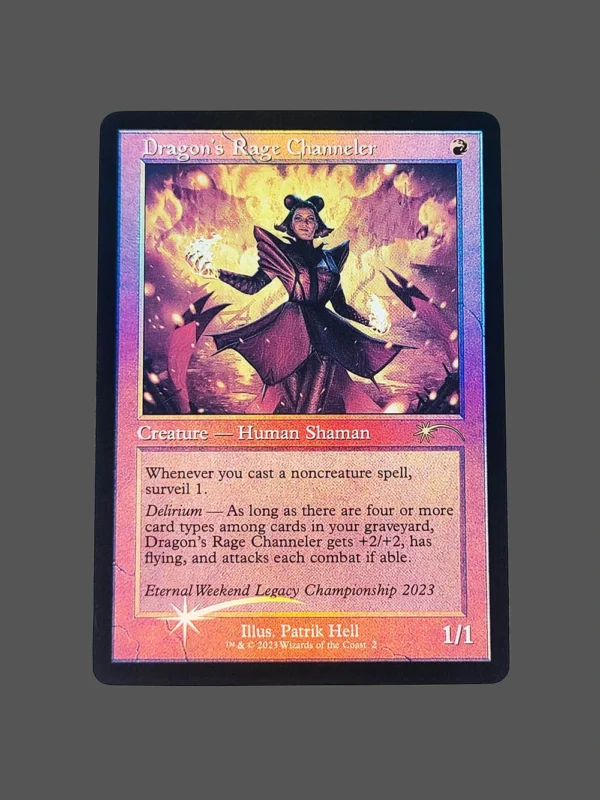 Dragon's Rage Channeler Foil MTG Proxy | Eternal Weekend Legacy Championship 2023