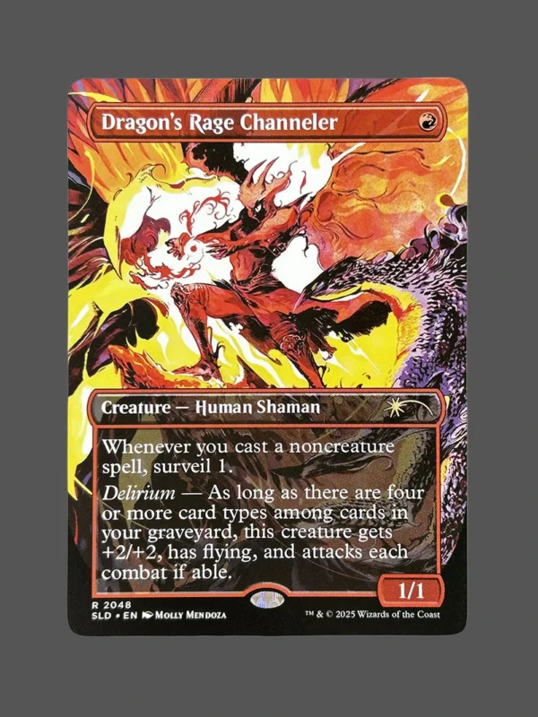 Dragon's Rage Channeler Holo MTG Proxy | Secret Lair Drop