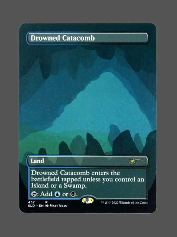 Drowned Catacomb Holo MTG Proxy | Streets of New Capenna