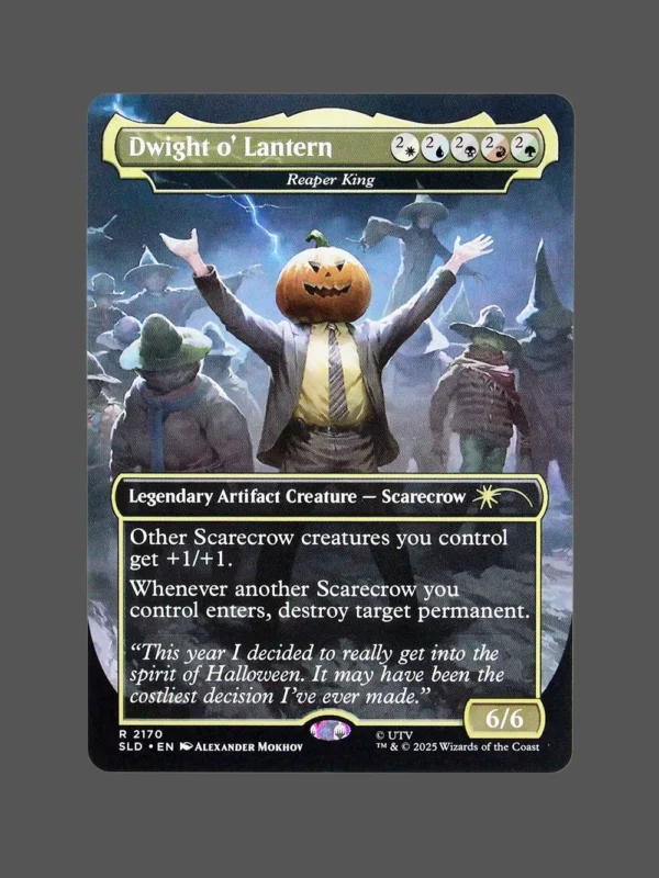 Dwight o' Lantern Holo MTG Proxy | Shadows Over Innistrad