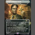Dwight's Weapon Stash Holo MTG Proxy | Streets of New Capenna