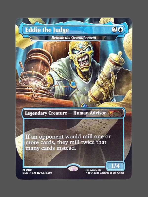 Eddie the Judge Holo MTG Proxy | Secret Lair Drop