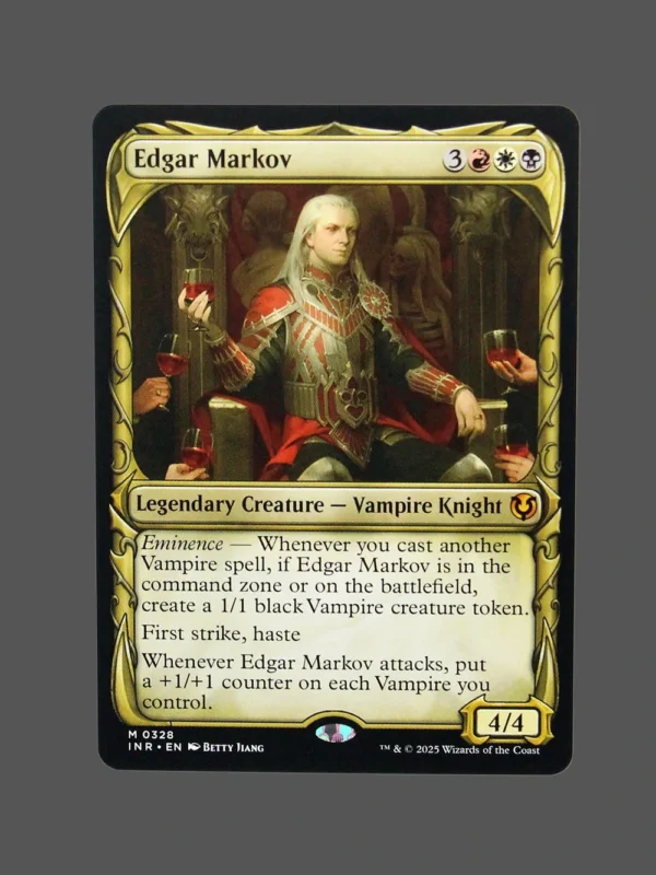 Edgar Markov Holo MTG Proxy | Innistrad: New Horizons