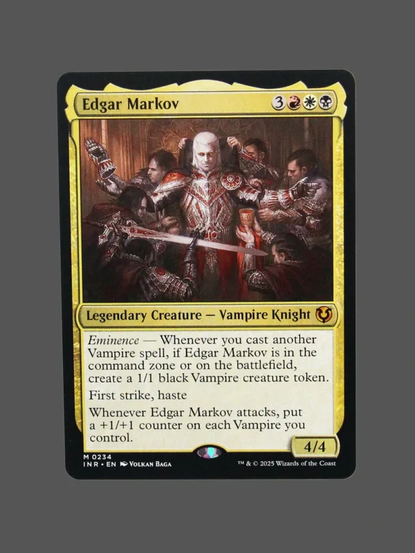Edgar Markov Holo MTG Proxy | Innistrad: New Horizons