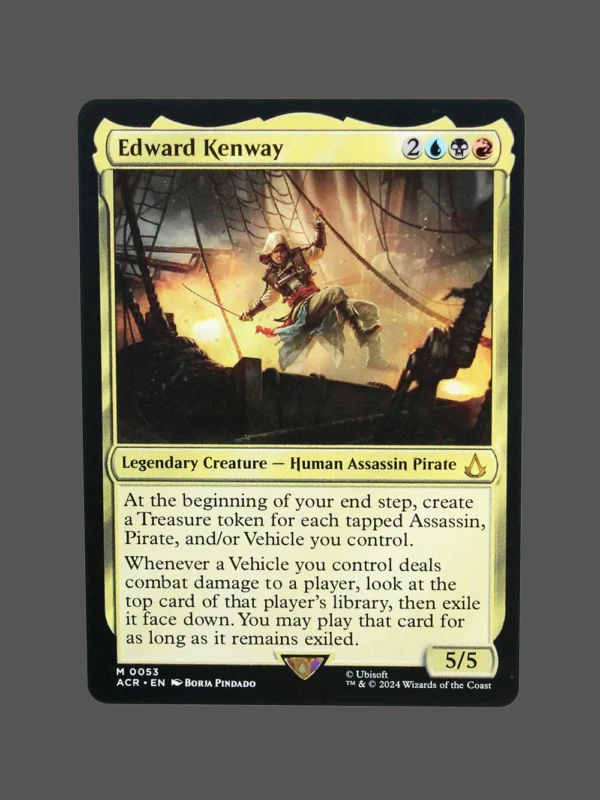 Edward Kenway Holo MTG Proxy | Assassin's Creed