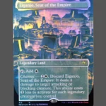 Eiganjo, Seat of the Empire Foil MTG Proxy | Neon Dynasty