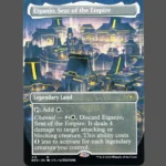 Eiganjo, Seat of the Empire Holo MTG Proxy | Neon Dynasty