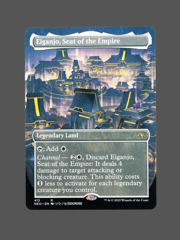 Eiganjo, Seat of the Empire Holo MTG Proxy | Neon Dynasty