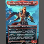 Eivor, Raven Clan Champion Holo MTG Proxy | Secret Lair Drop