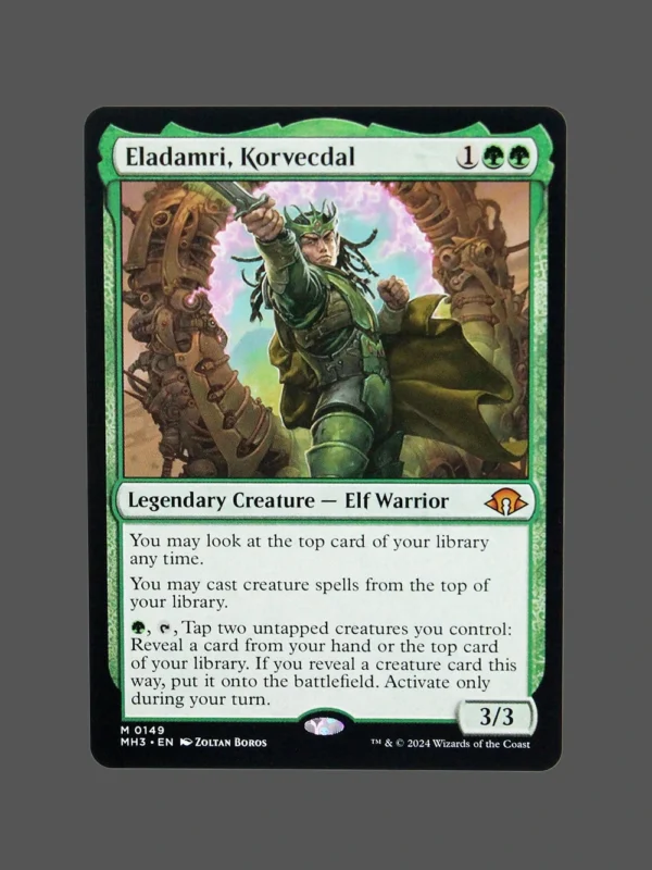 Eladamri, Korvecdal Holo MTG Proxy | March of the Machine