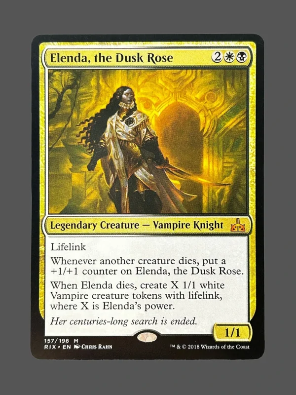 Elenda, the Dusk Rose Holo MTG Proxy | Rivals of Ixalan