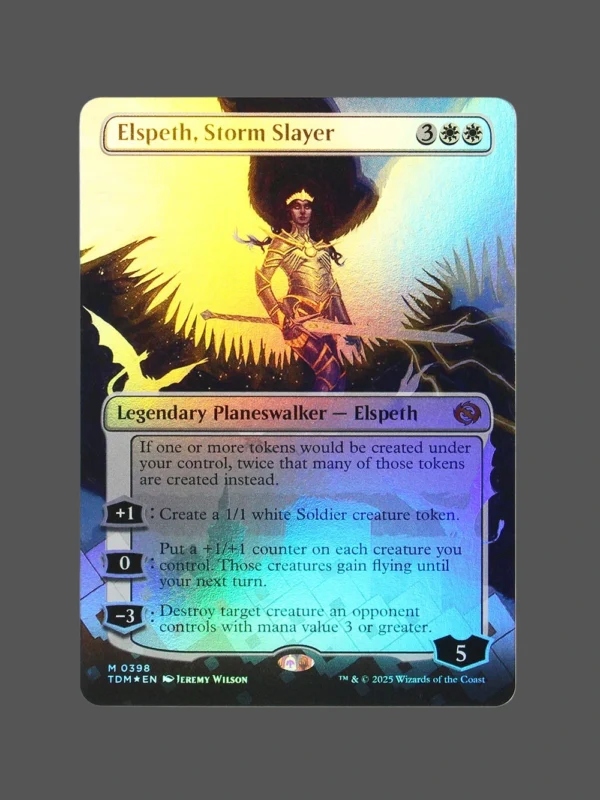 Elspeth, Storm Slayer Foil MTG Proxy | The Lost Caverns of Ixalan