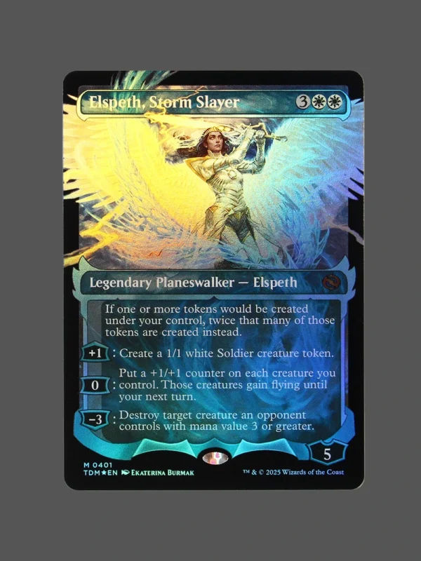 Elspeth, Storm Slayer Foil MTG Proxy | The Lost Caverns of Ixalan