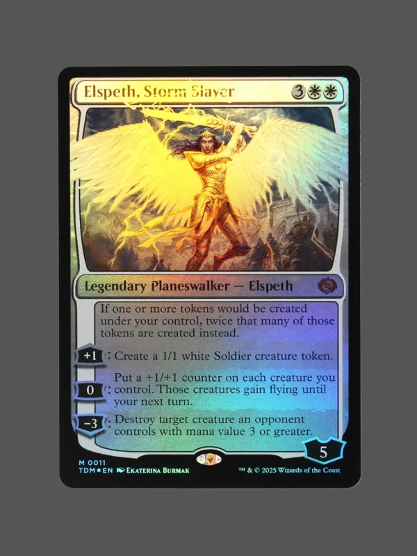 Elspeth, Storm Slayer Foil MTG Proxy | The Lost Caverns of Ixalan
