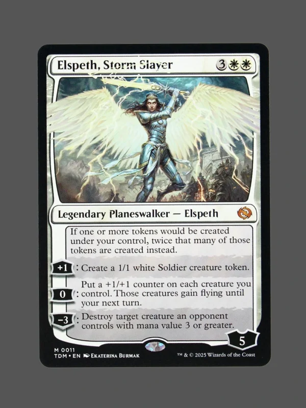 Elspeth, Storm Slayer Holo MTG Proxy | The Lost Caverns of Ixalan