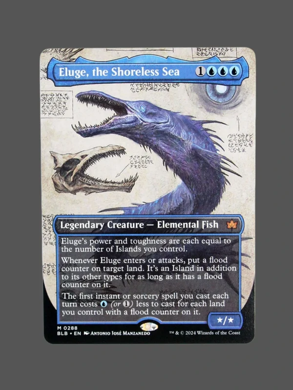 Eluge, the Shoreless Sea Holo MTG Proxy | Bloomburrow
