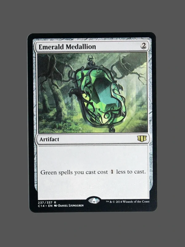 Emerald Medallion Holo MTG Proxy | Magic 2014